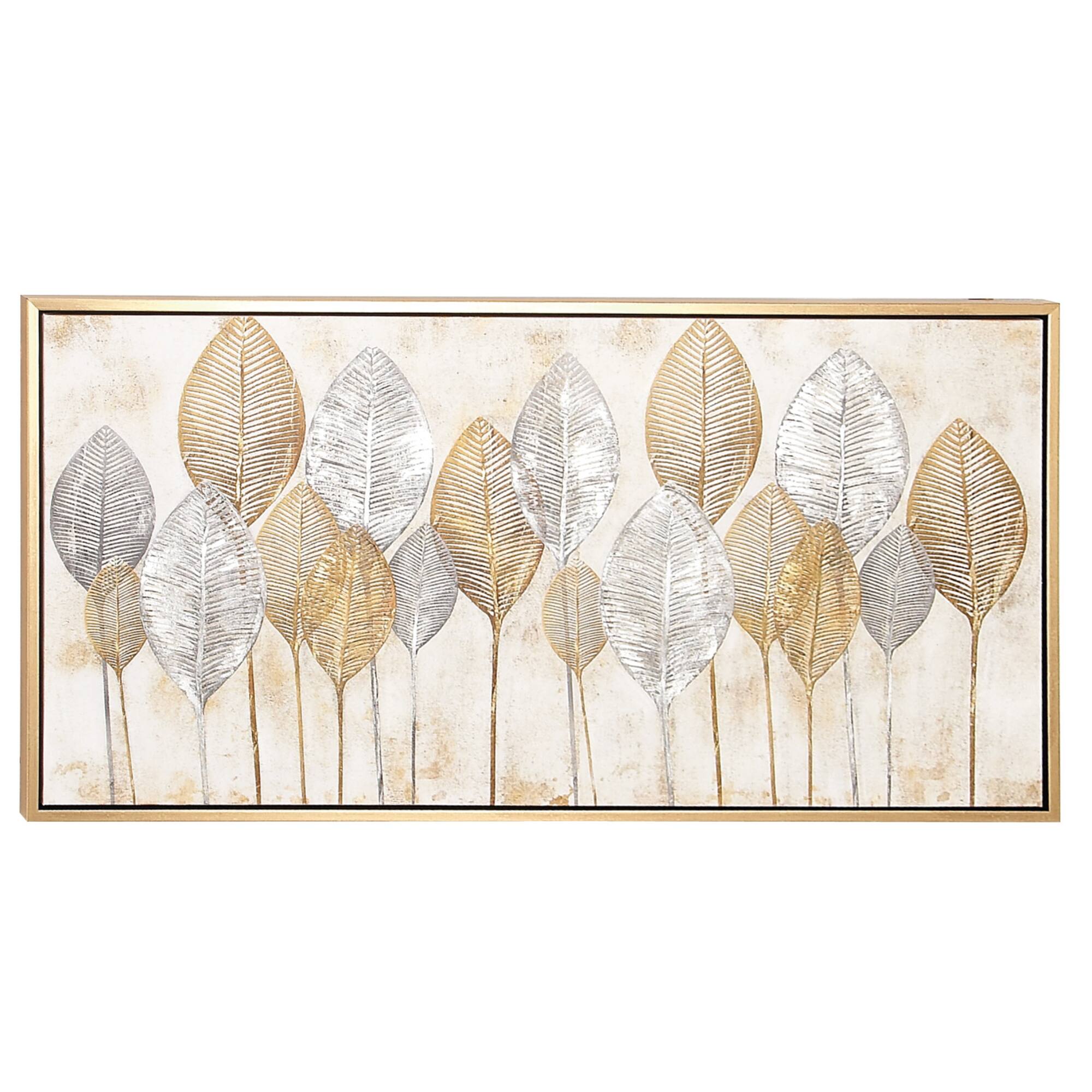 CosmoLiving by Cosmopolitan Brown Contemporary Canvas Wall Art